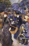 Pierre-Auguste Renoir Les Parapluies oil painting reproduction
